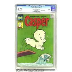 Friendly Ghost Casper #3 File Copy (Harvey, 1958) CGC NM- 9.2 Cream to off-white pages.