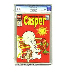 Friendly Ghost Casper #4 File Copy (Harvey, 1958) CGC NM- 9.2 Cream to off-white pages.