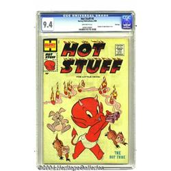 Hot Stuff #6 File Copy (Harvey, 1958) CGC NM 9.4 Off-white pages.