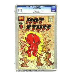 Hot Stuff #10 File Copy (Harvey, 1959) CGC NM- 9.2 Off-white pages.
