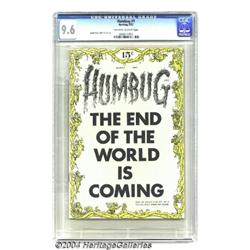 Humbug #1 (Humbug, 1957) CGC NM+ 9.6 Off-white to white pages.