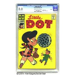 Little Dot #31 File Copy (Harvey, 1958) CGC VF 8.0 Cream to off-white pages.