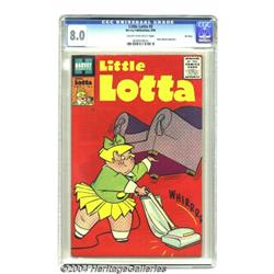 Little Lotta #3 File Copy (Harvey, 1956) CGC VF 8.0 Cream to off-white pages.