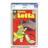 Image 1 : Little Lotta #3 File Copy (Harvey, 1956) CGC VF 8.0 Cream to off-white pages.