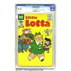 Little Lotta #4 File Copy (Harvey, 1956) CGC VF/NM 9.0 Cream to off-white pages.