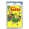 Image 1 : Little Lotta #4 File Copy (Harvey, 1956) CGC VF/NM 9.0 Cream to off-white pages.