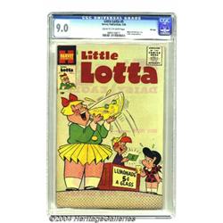 Little Lotta #5 File Copy (Harvey, 1956) CGC VF/NM 9.0 Cream to off-white pages.
