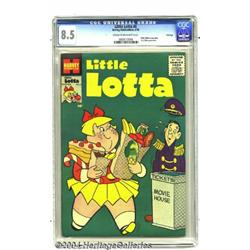 Little Lotta #6 File Copy (Harvey, 1956) CGC VF+ 8.5 Cream to off-white pages.