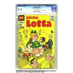 Little Lotta #7 File Copy (Harvey, 1956) CGC NM 9.4 Cream to off-white pages.