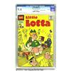 Image 1 : Little Lotta #7 File Copy (Harvey, 1956) CGC NM 9.4 Cream to off-white pages.