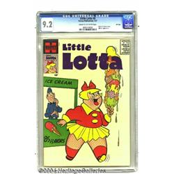 Little Lotta #8 File Copy (Harvey, 1957) CGC NM- 9.2 Cream to off-white pages.