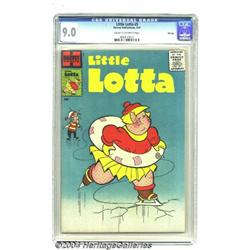 Little Lotta #9 File Copy (Harvey, 1957) CGC VF/NM 9.0 Cream to off-white pages.