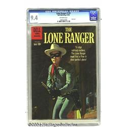 The Lone Ranger #135 (Dell, 1960) CGC NM 9.4 Off-white pages.