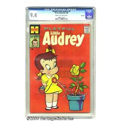 Playful Little Audrey #7 File Copy (Harvey, 1958) CGC NM 9.4 Cream to off-white pages.