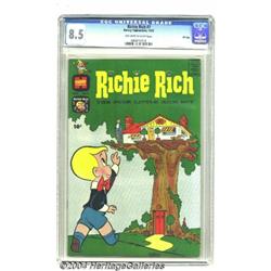 Richie Rich #7 File Copy (Harvey, 1961) CGC VF+ 8.5 Off-white to white pages.