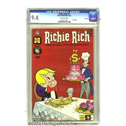 Richie Rich #9 File Copy (Harvey, 1962) CGC NM 9.4 Off-white pages.