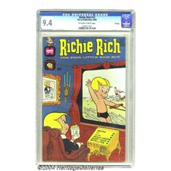 Richie Rich #13 File Copy (Harvey, 1962) CGC NM 9.4 Off-white to white pages.