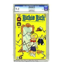 Richie Rich #16 File Copy (Harvey, 1963) CGC NM- 9.2 Cream to off-white pages.