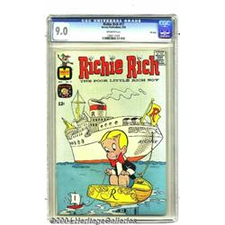 Richie Rich #17 File Copy (Harvey, 1963) CGC VF/NM 9.0 Off-white pages.