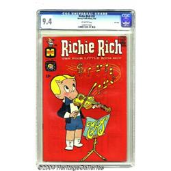 Richie Rich #18 File Copy (Harvey, 1963) CGC NM 9.4 Off-white pages.