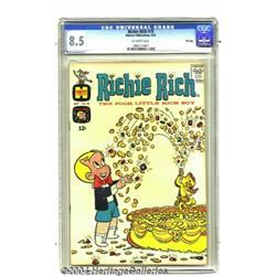 Richie Rich #19 File Copy (Harvey, 1963) CGC VF+ 8.5 Off-white pages.