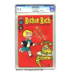 Richie Rich #27 File Copy (Harvey, 1964) CGC NM- 9.2 Off-white to white pages.
