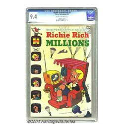 Richie Rich Millions #5 File Copy (Harvey, 1963) CGC NM 9.4 Cream to off-white pages.
