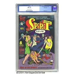 The Spirit #1 Pacific Coast pedigree (Harvey, 1966) CGC NM+ 9.6 Off-white to white pages.