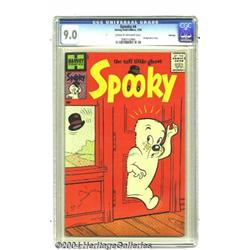 Spooky #4 File Copy (Harvey, 1956) CGC VF/NM 9.0 Cream to off-white pages.