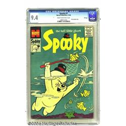 Spooky #7 File Copy (Harvey, 1956) CGC NM 9.4 Cream to off-white pages.