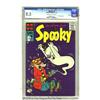 Image 1 : Spooky #9 File Copy (Harvey, 1957) CGC VF+ 8.5 Cream to off-white pages.