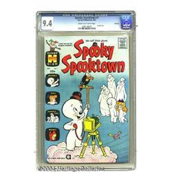 Spooky Spooktown #1 File Copy (Harvey, 1961) CGC NM 9.4 Cream to off-white pages.