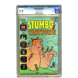 Stumbo Tinytown #1 File Copy (Harvey, 1963) CGC VF/NM 9.0 Off-white to white pages.