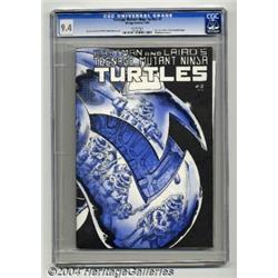 Teenage Mutant Ninja Turtles #2 (Mirage Studios, 1984) CGC NM 9.4 White pages.