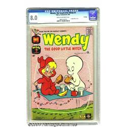 Wendy, the Good Little Witch #4 File Copy (Harvey, 1961) CGC VF 8.0 Cream to off-white pages.