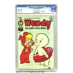 Wendy, the Good Little Witch #5 File Copy (Harvey, 1961) CGC NM- 9.2 Cream to off-white pages.