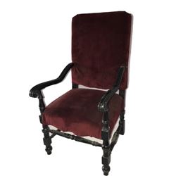 Burgundy Dining Chair