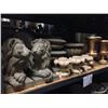Garden Décor Planters and Lion Statues