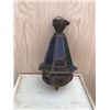 Image 1 : Bronze and Glass Hanging Lantern
