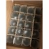 Image 1 : Box of Frosted Glass Votives