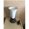 Image 1 : Cream & Bronze Lamp