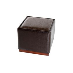 Study in Brown Ottoman