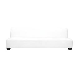 Metro Armless Sofa with Deep Seat