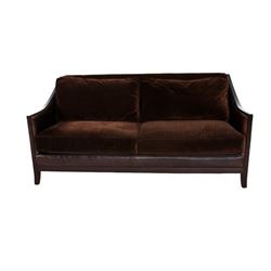 Study in Brown Sofa