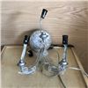 Image 1 : Silver Glass Light Fixture