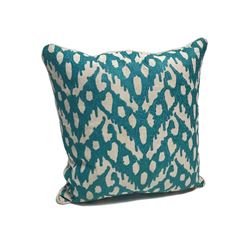 Blue and Cream Pillow