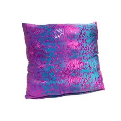 Pink and Blue Pillow