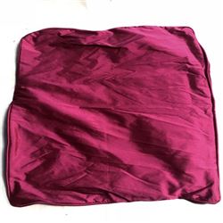 Magenta Satin Pillow Case