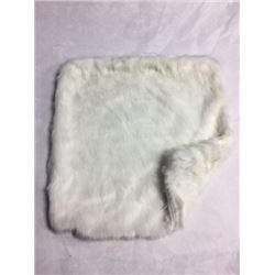 White Polar Faux Fur Pillow Case