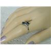 Image 3 : **** FEATURE ITEM **** RING - 1.18 CARAT SAPPHIRE & DIAMOND IN 10KT SOLID GOLD SETTING - INCLUDES CE